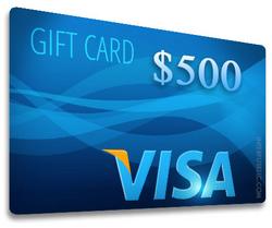 $500 Visa Gift Card