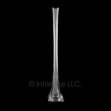 20 Inch Clear Glass Eiffel Tower Vase - Wedding Party Centerpiece