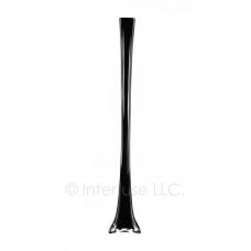 24 Inch Black Glass Eiffel Tower Vase - Wedding Party Centerpiece