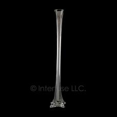 24 Inch Clear Glass Eiffel Tower Vase - Wedding Party Centerpiece