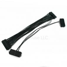 24PIN 20+4 Triple PSU Multiple Power Supply Splitter Adapter 33cm Cable Cord