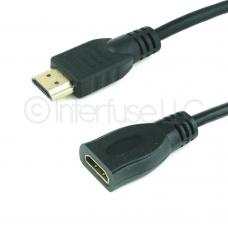 3 FT Feet HDMI 1.4 Extension Cable Cord for 3D 1080P HDTV PS3 XBOX DVD