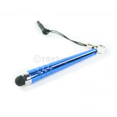 Blue Universal Baseball Bat Stylus Pen w/ Headphone Dust Plug Cap for iPhone, iPod Touch, iPad, HTC, Samsung, Android