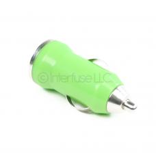 Green Small Mini Universal USB Car Charger
