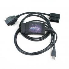 Interfuse LE ELM327 v1.5 USB OBD-II Car Diagnostic Scanner w/ Right Angle Cable