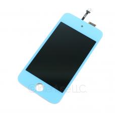 Light Blue Replacement Glass LCD Digitizer Assembly for iPod Touch 4 4th Gen