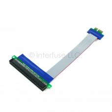 PCI-Express PCI-E x1 to x16 Card 7.25 Inch Riser Extension Cable
