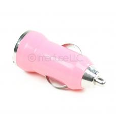 Pink Small Mini Universal USB Car Charger