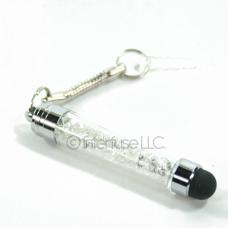 White Crystal Sparkle Stylus Pen for iPhone, iPod Touch, Android