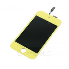 Yellow Replacement Glass LCD Digitizer Assembly for iPod Touch 4 4th Gen