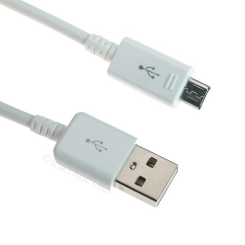 3FT White Micro USB Cable for Samsung Galaxy S3 S4 Note 2 4