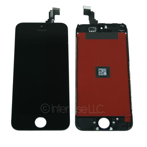 Black Touch Screen Glass Digitizer LCD Assembly for iPhone 5C