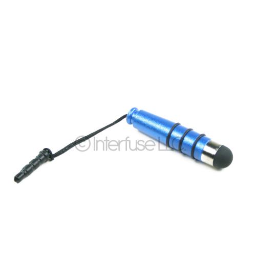 Blue Striped Capacitive Stylus Pen