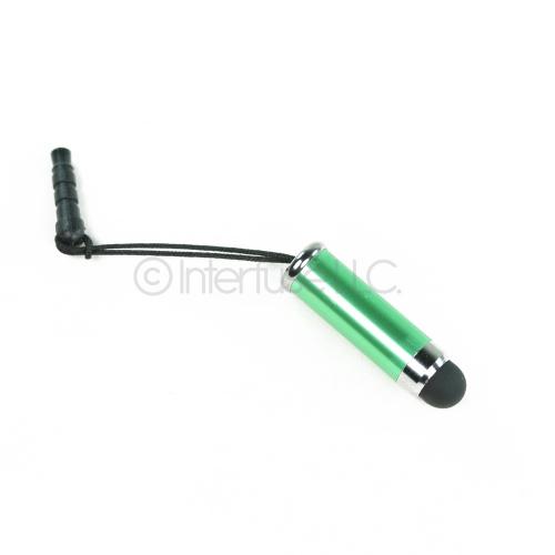 Green Small Mini Soft-Tip Capacitive Stylus Pen