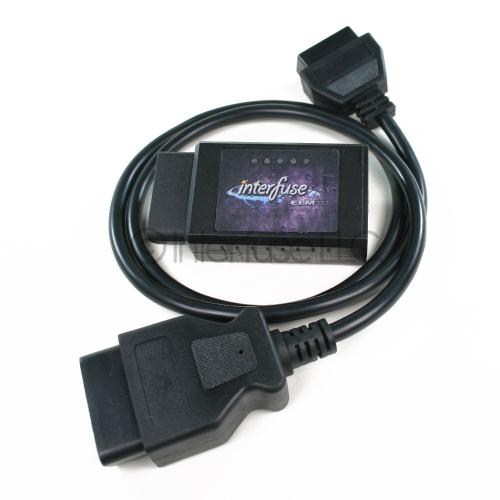 Interfuse LE ELM327 v2.1 WiFi OBD-II Car Diagnostic Scanner + 3 Foot Extension