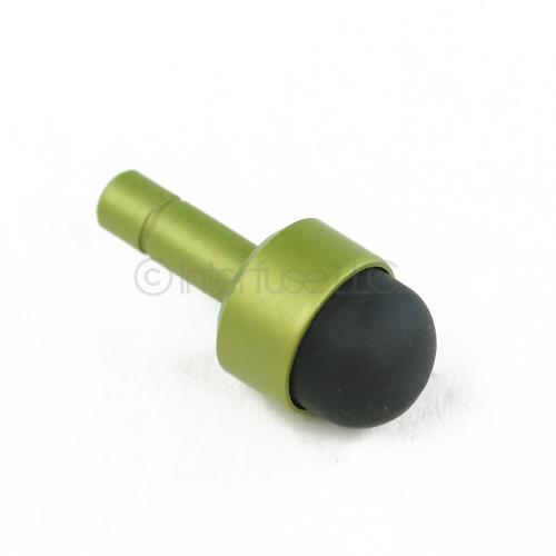Lime Green Small Mini Stylus Pen Headphone Dust Cap Plug