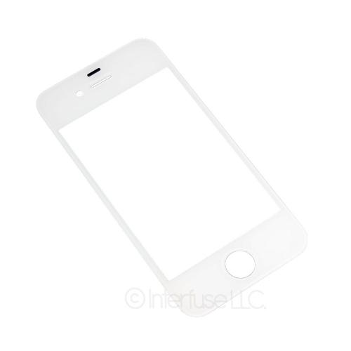 Replacement White Front Glass Lens for iPhone 4 GSM CDMA