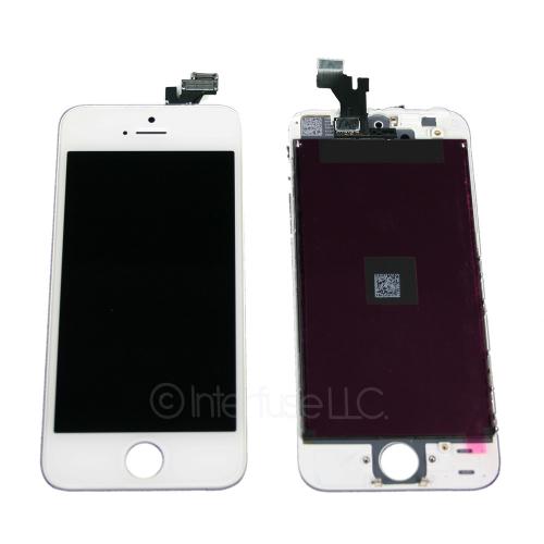 White Touch Screen Glass Digitizer LCD Assembly for iPhone 5