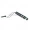 Black Mini Small Stripped Studded Touch Screen Stylus Pen