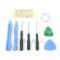Blue iPhone 4 4G 4S Tool Set Repair Kit with Mini Pentalobe Security Screwdriver, Screwdrivers, Suction Cup, Pry Picks, Component Bars and Adhesive