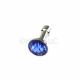 Blue Jewel Crystal Gem Headphone Jack Dust Cap Plug