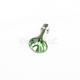 Light Green Jewel Crystal Gem Headphone Jack Dust Cap Plug