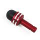 Mini Red Striped Headphone Dustcap Stylus for iPhone, iPod, iPad, Android, Samsung