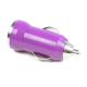 Purple Small Mini Universal USB Car Charger