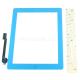 Replacement Light Blue Touch Screen Glass Digitizer and Adhesive for iPad 3