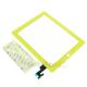 Replacement Yellow Touch Screen Glass Digitizer and Adhesive for iPad 2