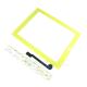 Replacement Yellow Touch Screen Glass Digitizer and Adhesive for iPad 3