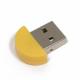 Yellow Mini Small USB 2.0 Bluetooth Wireless Adapter Dongle for Windows XP, Vista, 7