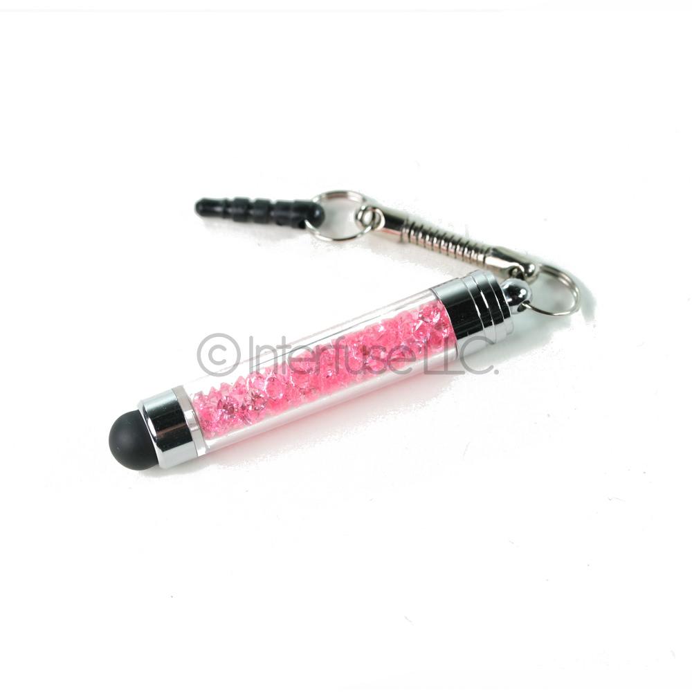 cabine Productief Verward zijn Pink Crystal Sparkle Stylus Pen for iPhone, iPod Touch, Android