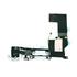 White Headphone Audio Dock Charging USB Flex Cable for iPhone 5S