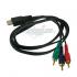 3 RCA Composite Component Cable to HDMI Adapter for 1080P HDTV DVD