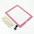 Replacement Pink Touch Screen Glass Digitizer and Adhesive for iPad 2