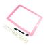 Replacement Pink Touch Screen Glass Digitizer and Adhesive for iPad 3