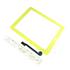 Replacement Yellow Touch Screen Glass Digitizer and Adhesive for iPad 3