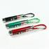 Lot of 3 Black, Green & Red 3-Mode LED Flashlights Laser Pointer UV Keychains