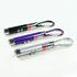 Lot of 3 Black, Purple & Silver 3-Mode LED Flashlights Laser Pointer UV Keychains