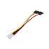 IDE Molex 4 Pin Male to 2x 15 Pin SATA HDD Splitter Cable Adapter
