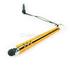 Yellow Gold Universal Baseball Bat Stylus Pen w/ Headphone Dust Plug Cap for iPhone, iPod Touch, iPad, HTC, Samsung, Android
