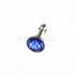 Blue Jewel Crystal Gem Headphone Jack Dust Cap Plug