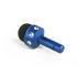 Mini Dark Blue Studded Headphone Dustcap Stylus for iPhone, iPod, iPad, Android, Samsung