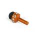 Mini Orange Studded Headphone Dustcap Stylus for iPhone, iPod, iPad, Android, Samsung