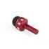Mini Red Studded Headphone Dustcap Stylus for iPhone, iPod, iPad, Android, Samsung