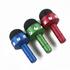 Lot of 3 Red Green & Blue Mini Studded Headphone Dustcap Stylus for iPhone, iPod, iPad, Android, Samsung