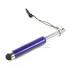 Purple Retractable Stylus Pen w/ Headphone Dust Cap for iPhone, iPod, iPad Touch, Android Tablets