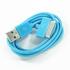 Lot of 5 Light Blue USB 2.0 Data Sync Charger Cables for iPod Touch iPhone 2G 3G 3GS 4 4S iPad