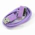 Lot of 3 Purple USB 2.0 Data Sync Charger Cables for iPod Touch iPhone 2G 3G 3GS 4 4S iPad